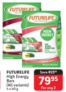 Futurelife High Energy Bars (All Variants)-For Any 2 x 4 x 40g