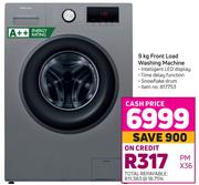 Hisense 9 Kg Front Load Washing Machine
