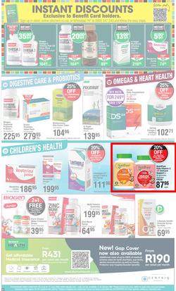 Dis-Chem : Your Healthy Living Pharmacy (23 June - 17 July 2022), page 6