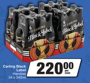Carling Black Label Handies-24 x 340ml Per Case