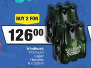 Windhoek Premium Lager Handies-For 2 x 6 x 330ml