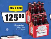 Budweiser Handies-For 2 x 6 x 330ml