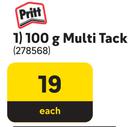 Pritt 10gm Multi Tack 278568-Each