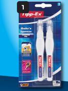 Tipp-Ex 2-Pack 8ml Shake 'n Squeeze Correction Pens 24827-Per 2-Pack