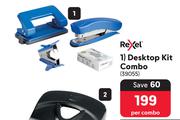 Rexel Desktop Kit Combo 39055-Per Combo