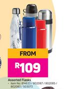 Assorted Flasks-Each