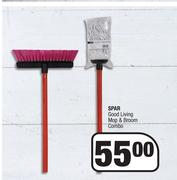Spar Good Living Mop & Broom Combo