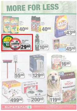 SPAR EASTERN CAPE (21 September - 3 October 2021) Valid in Acres, Algoa Park, Aliwal North, Aspen, Burgersdorp. Cambridge, Camdeboo, Cradock, Crossways, Dagbreek, Fig tree, Fleet, Linton, page 6