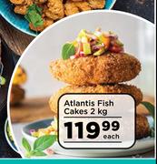 Atlantis Fish Cakes-2kg Each