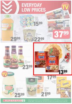 SUPERSPAR EASTERN CAPE : Our Best For less (22 June - 4 July 2021) Valid in Bluewater Bay, Despatch, Amalinda, Vincent, Knysna, Heather Park, Jeffrey's Bay, Rosehill, Leyvale, Sedgefield, Spandau, page 6