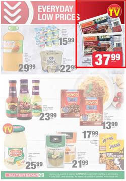 SUPERSPAR EASTERN CAPE : Our Best For less (22 June - 4 July 2021) Valid in Bluewater Bay, Despatch, Amalinda, Vincent, Knysna, Heather Park, Jeffrey's Bay, Rosehill, Leyvale, Sedgefield, Spandau, page 6