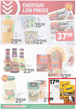 SUPERSPAR EASTERN CAPE : Our Best For less (22 June - 4 July 2021) Valid in Bluewater Bay, Despatch, Amalinda, Vincent, Knysna, Heather Park, Jeffrey's Bay, Rosehill, Leyvale, Sedgefield, Spandau, page 6