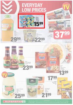 SUPERSPAR EASTERN CAPE : Our Best For less (22 June - 4 July 2021) Valid in Bluewater Bay, Despatch, Amalinda, Vincent, Knysna, Heather Park, Jeffrey's Bay, Rosehill, Leyvale, Sedgefield, Spandau, page 6