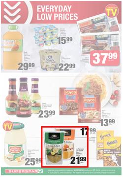 SUPERSPAR EASTERN CAPE : Our Best For less (22 June - 4 July 2021) Valid in Bluewater Bay, Despatch, Amalinda, Vincent, Knysna, Heather Park, Jeffrey's Bay, Rosehill, Leyvale, Sedgefield, Spandau, page 6