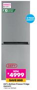 Defy 247L Bottom Freezer Fridge DAC447 810160