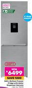 Defy 348Ltr Bottom Freezer Fridge With Water Dispenser DAC645