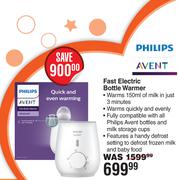 Philips Avent Fast Electric Bottle Warmer