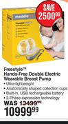 Medela Freestyle Hand Free Double Electric Wearable Breast Pump