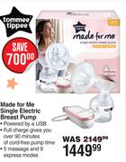 Tommee Tippee Made For Me Single Electric Breast Pump