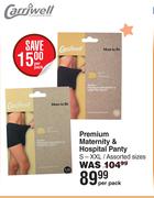 Carriwell Premium Maternity & Hospital Panty S-XXL Assorted Sizes-Per Pack