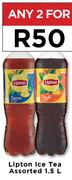 Lipton Ice Tea Assorted-For Any 2 x 1.5L