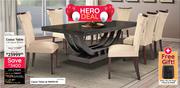 Cassa Table + 8 Cassa Chairs-Combo Free Gift Defy 7.6L Air Fryer