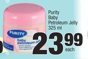 Purity Baby Petroleum Jelly-325ml Each