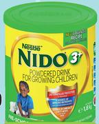 Nestle Nido 3+ Powdered Drink-1.8Kg Each