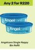 Anglecare Single Nappy Bin Refill-For Any 2