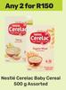 Nestle Cerelac baby Cereal Assorted-For Any 2 x 500g Cerelac baby Cereal Assorted-For Any 2 x 500g