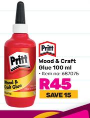 Special Pritt Wood & Craft Glue-100ml — m.