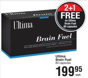 Ultima Brain Fuel 80 Capsules-Each