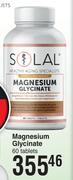 Solal Magnesium Glycinate 60 Tablets
