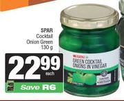 Spar Cocktail Onion Green-130g