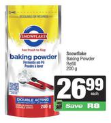 Snowflake Baking Powder Refill-200g Each