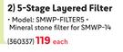 Sunbeam 5 Stage Layered Filter SMWP-FILTERS-Each