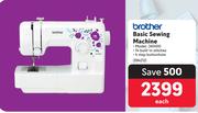 Brother Basic Sewing Machine JA1400