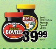 Bovril Or Marmite Spread-250g Each