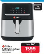 Milex 9.5Ltr Digital Air Fryer MSA005