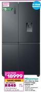 Hisense 631L Side By Side Freezer/Fridge H800SB-WD