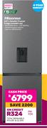 Hisense 347L Metallic Freezer/Fridge H450BIT-WD