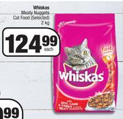 Whiskas Meaty Nuggets Cat Food (Selected)-2Kg Each