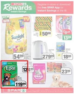 SPAR EASTERN CAPE : Go Big (27 July - 8 August 2021) Valid in Acres, Algoa Park, Aliwal North, Aspen, Burgersdorp. Cambridge, Camdeboo, Cradock, Crossways, Dagbreek, Fig tree, Fleet, Linton, page 6