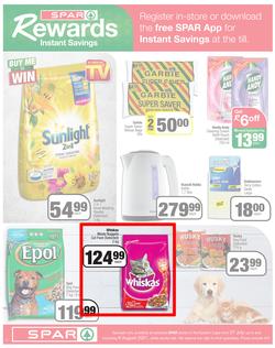 SPAR EASTERN CAPE : Go Big (27 July - 8 August 2021) Valid in Acres, Algoa Park, Aliwal North, Aspen, Burgersdorp. Cambridge, Camdeboo, Cradock, Crossways, Dagbreek, Fig tree, Fleet, Linton, page 6