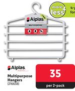 Alplas Multipurpose Hangers-Per 4 Packs