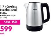 Philips Cordless Stainless Steel Kettle 352746-1.7L