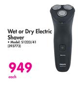 Philips Wet Or Dry Electric Shaver 393773-Each