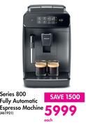 Philips Series 800 Fully Automatic Espresso Machine 4619211-Each