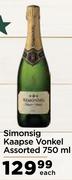 Simonsig Kaapse Vonkel Assorted-750ml