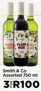 Smith & Co Assorted-For 3 x 750ml